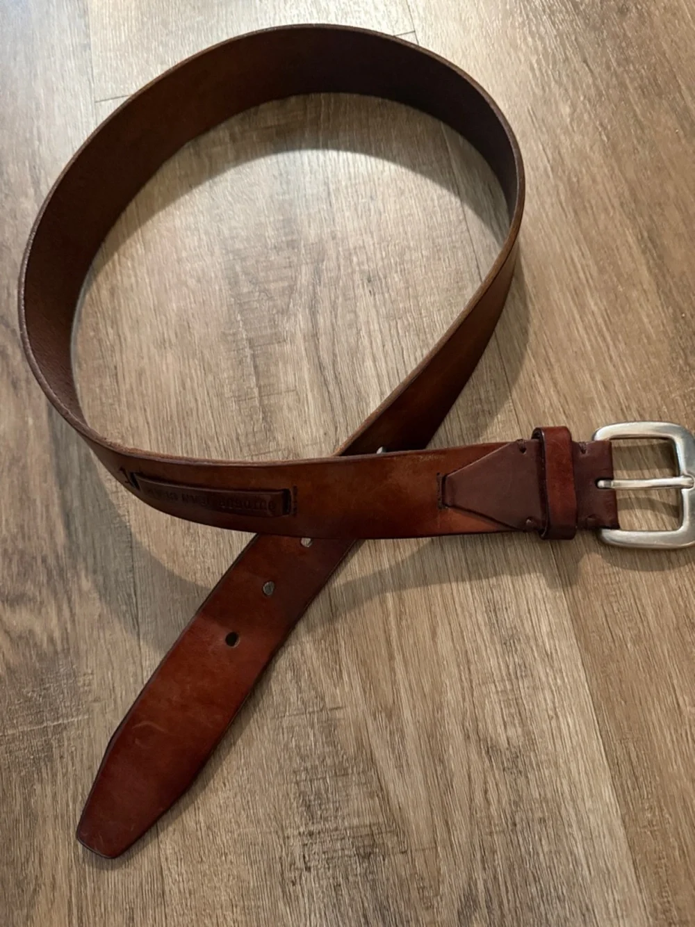 Outdoor Jean Gear Italian Full Grain Leather Belt